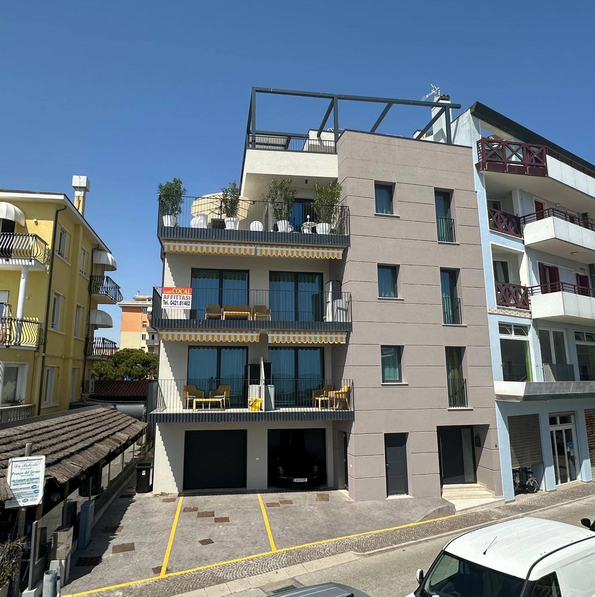 Nuovo Residence Serenissima Frontemare - Agenzia Cocal กาออร์เล ภายนอก รูปภาพ